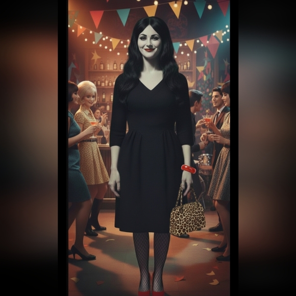 Vintage 60s Edith Small LBD Medium - Picture 1 of 13